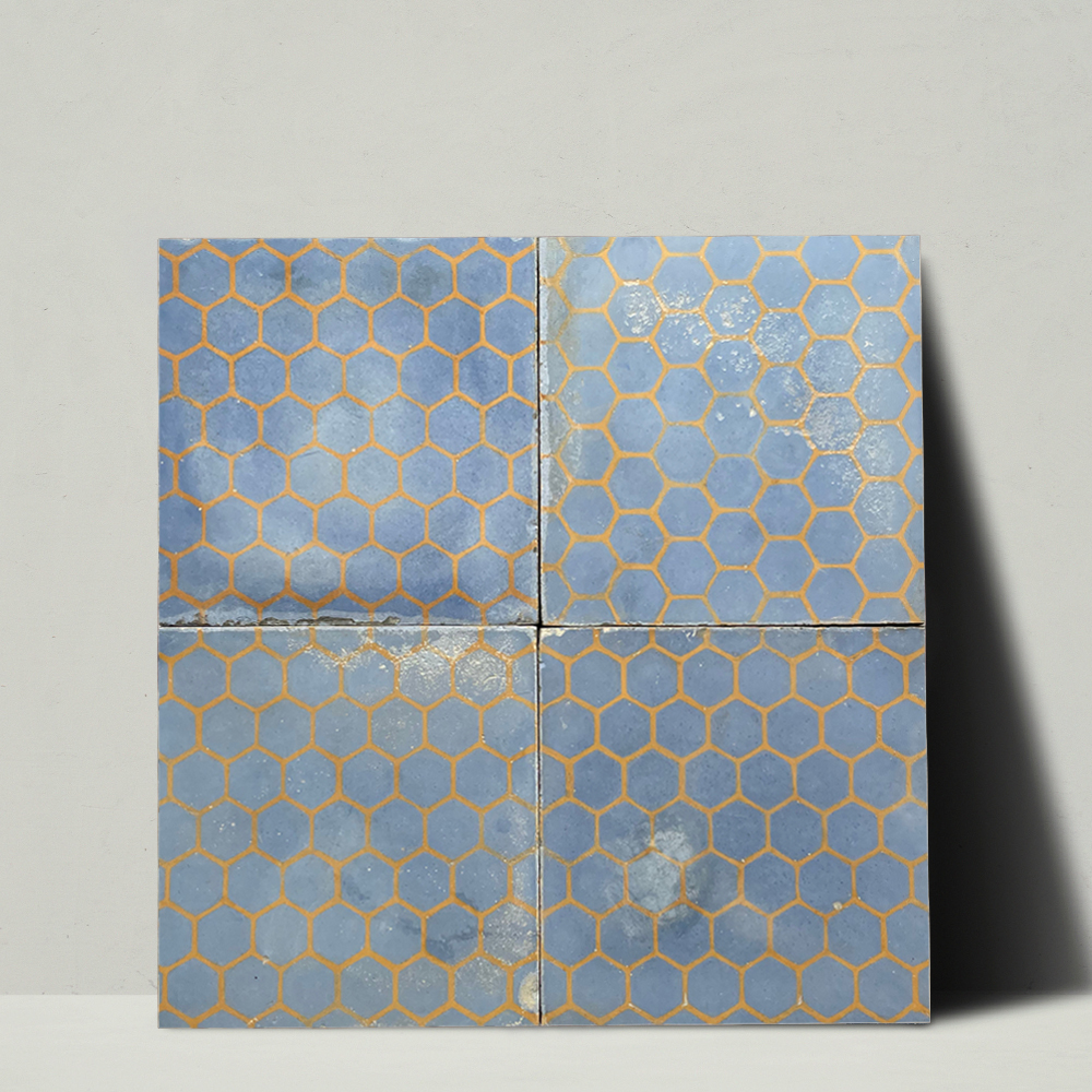 Colmena Azul Tile