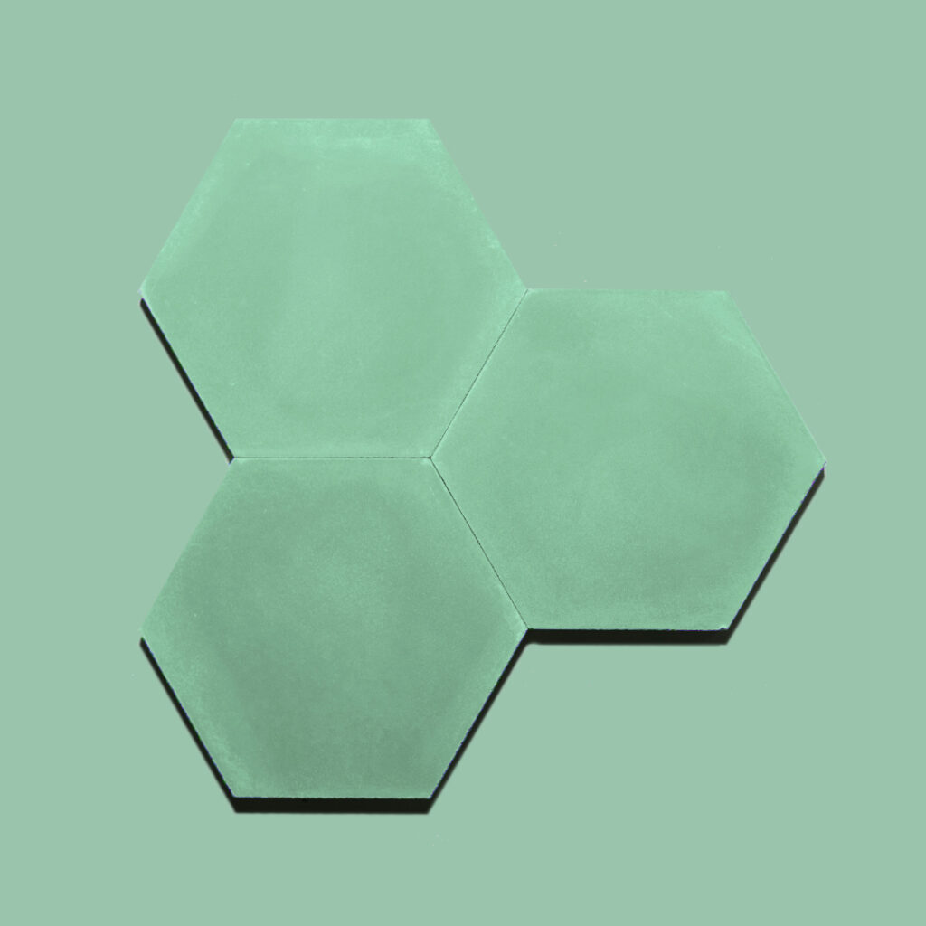 Hex Verde Oscuro Tile - Image 2