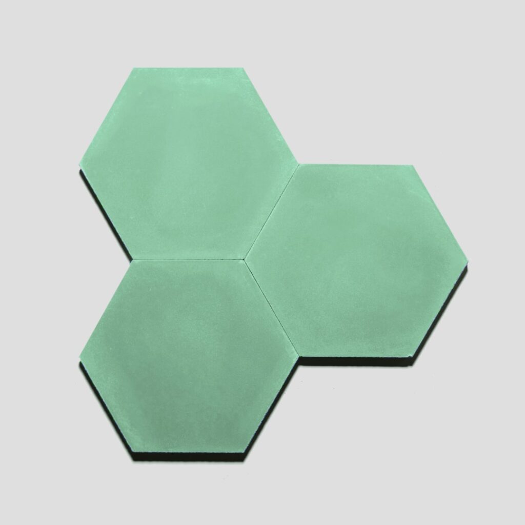 Hex Verde Oscuro Tile