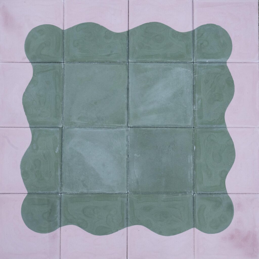 Wiggle Pink & Deep Green - Image 2