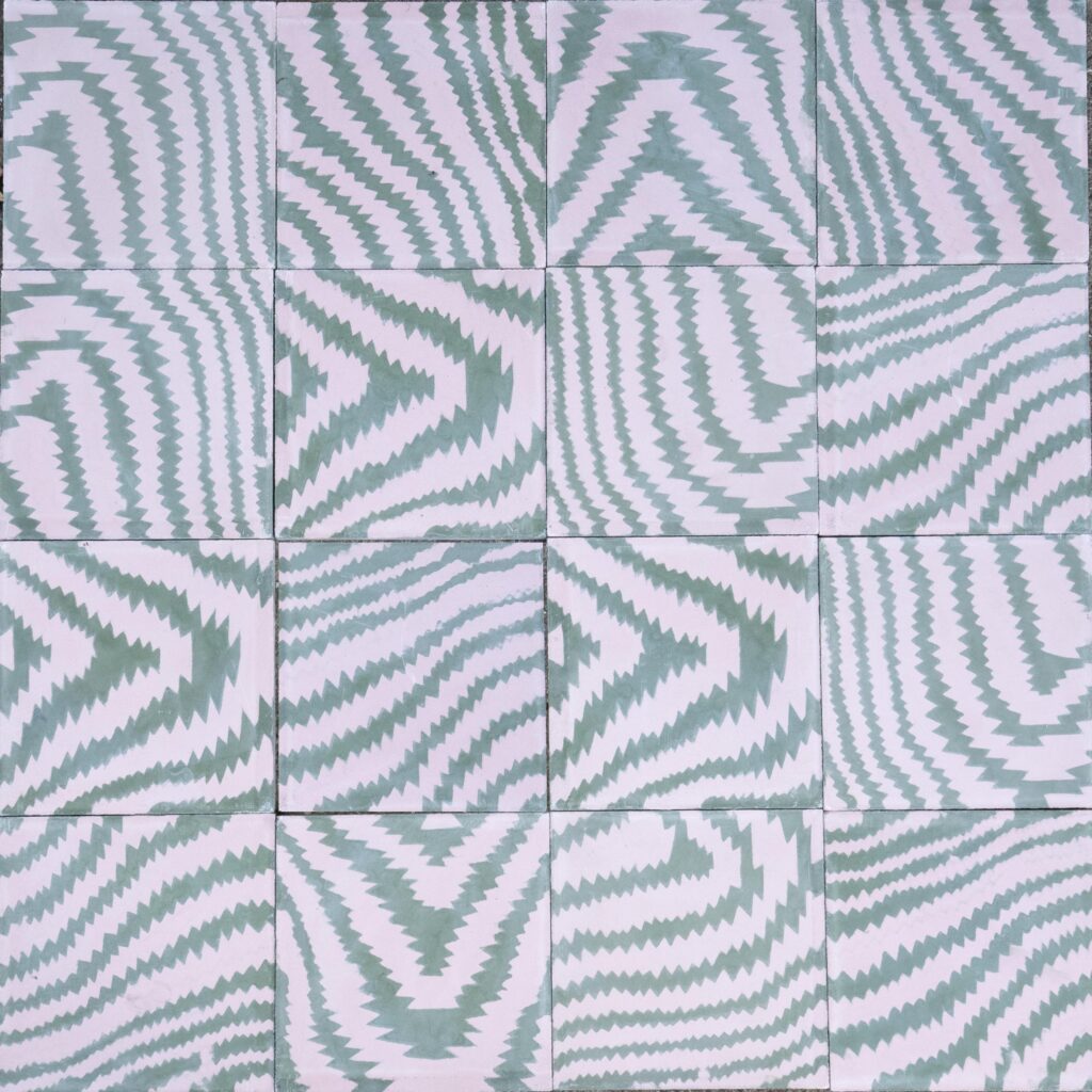 Moire Green & Pink - Image 2